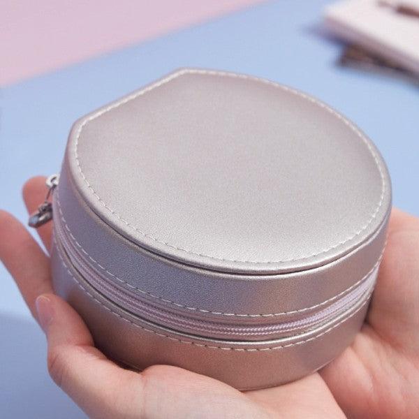 Round Jewelry Case Product Image