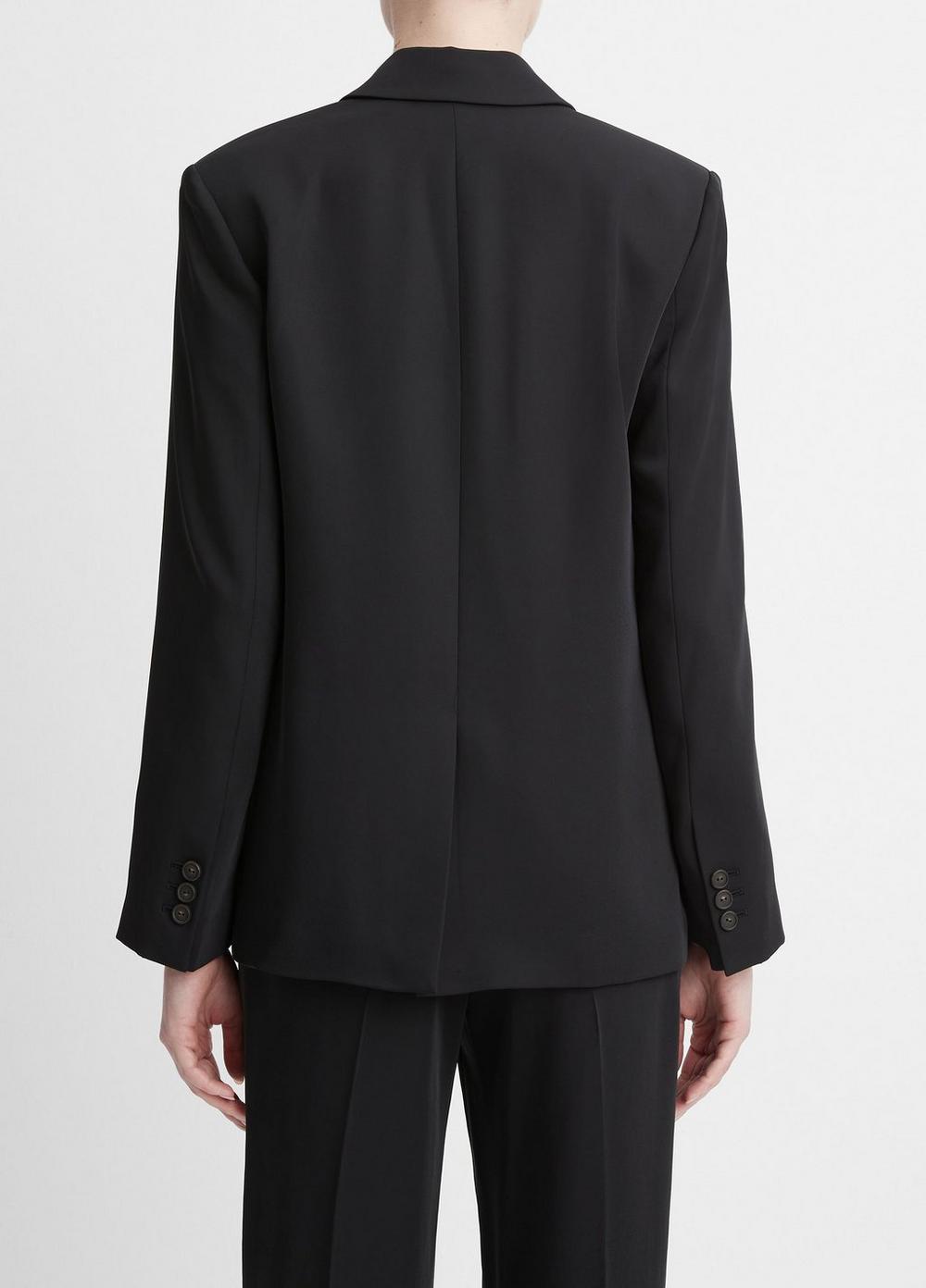 Soft Double-Breasted Blazer Product Image