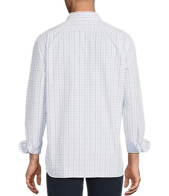 Cremieux Blue Label Large Check Poplin Long Sleeve Woven Shirt Product Image
