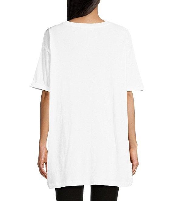The Laundry Room Short Sleeve Welcome to New York Oversized T-Shirt Product Image