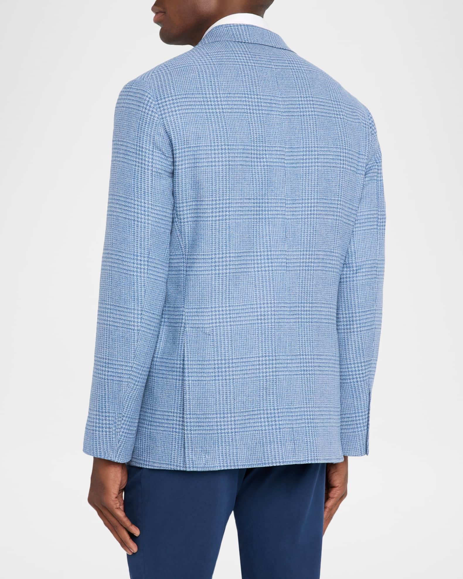 Men's Tonal Plaid Single-Breasted Sport Coat Product Image