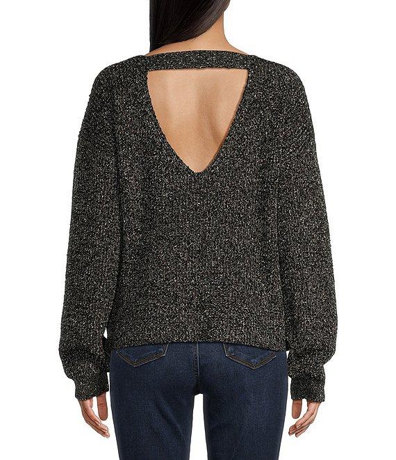 Roxy Long Sleeve Bombay Marled Boucle Sweater Product Image