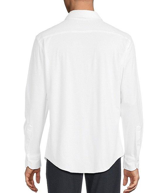 Daniel Cremieux Signature Label Long Sleeve Button Down Luxe Stretch Solid Woven Shirt Product Image