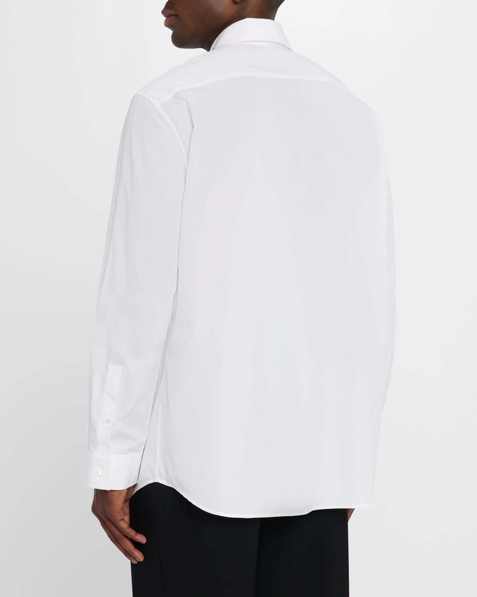 Mens Love Letter Embroidered Sport Shirt Product Image