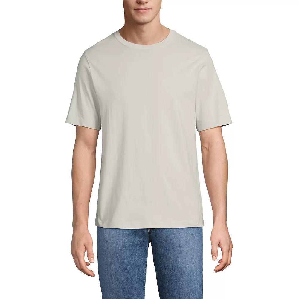 Men's Lands' End Super-T Short Sleeve T-Shirt,  Product Image