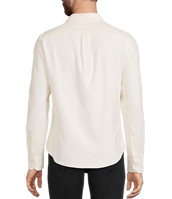 Murano Big & Tall Slim Fit Solid Long Sleeve Woven Shirt Product Image