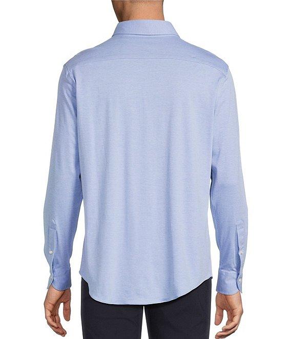 Daniel Cremieux Signature Label Long Sleeve Button Down Luxe Stretch Solid Woven Shirt Product Image