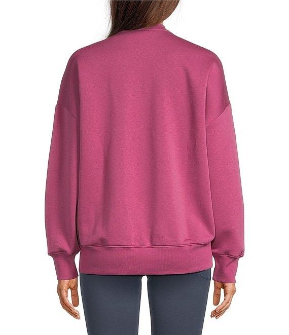 Under Armour Rival Fleece Varsity Crew Neck Long Sleeve Sweatshirt Product Image