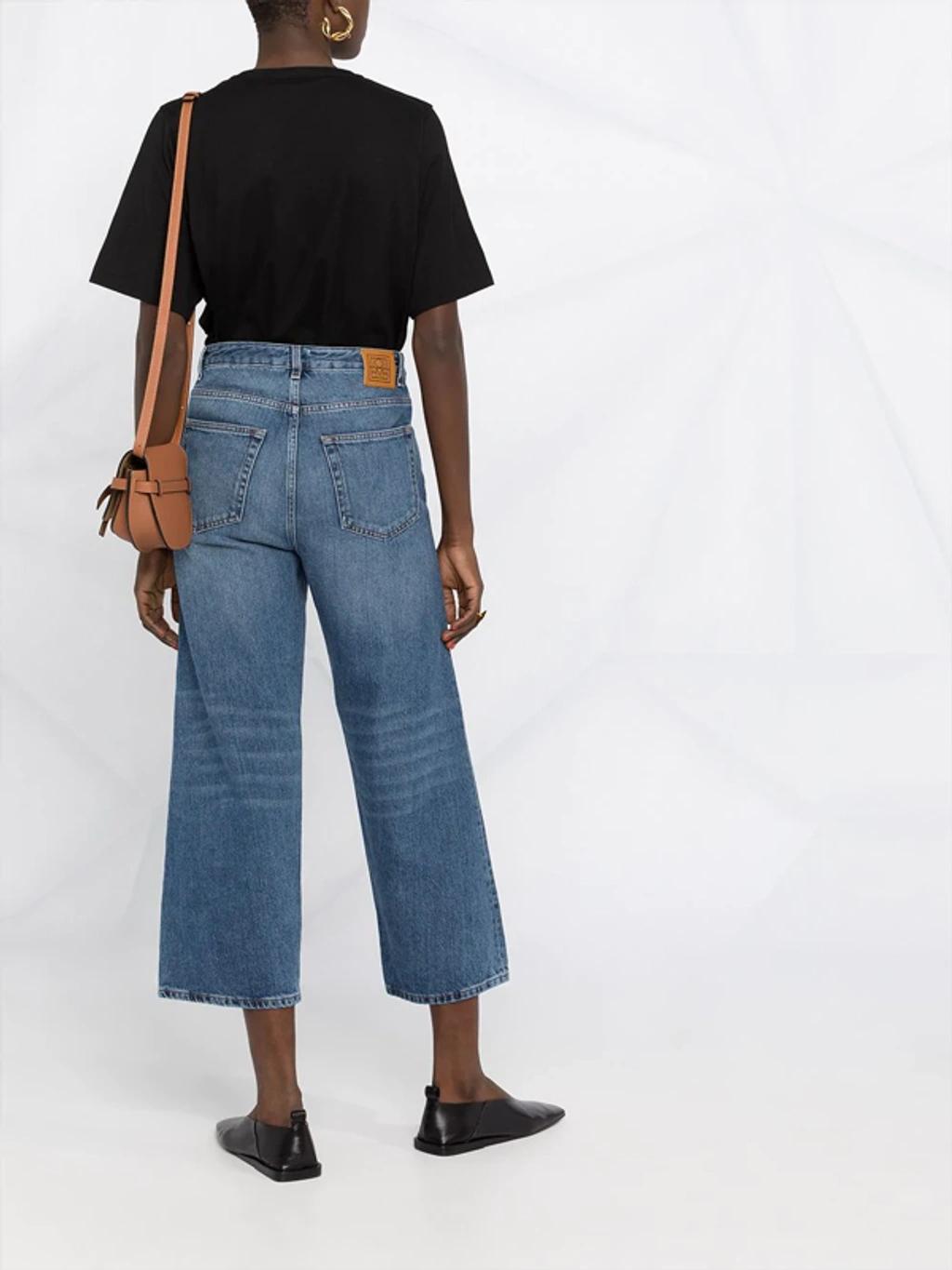 Merino Wool Crew Neck T-Shirt | Rustic Red Product Image