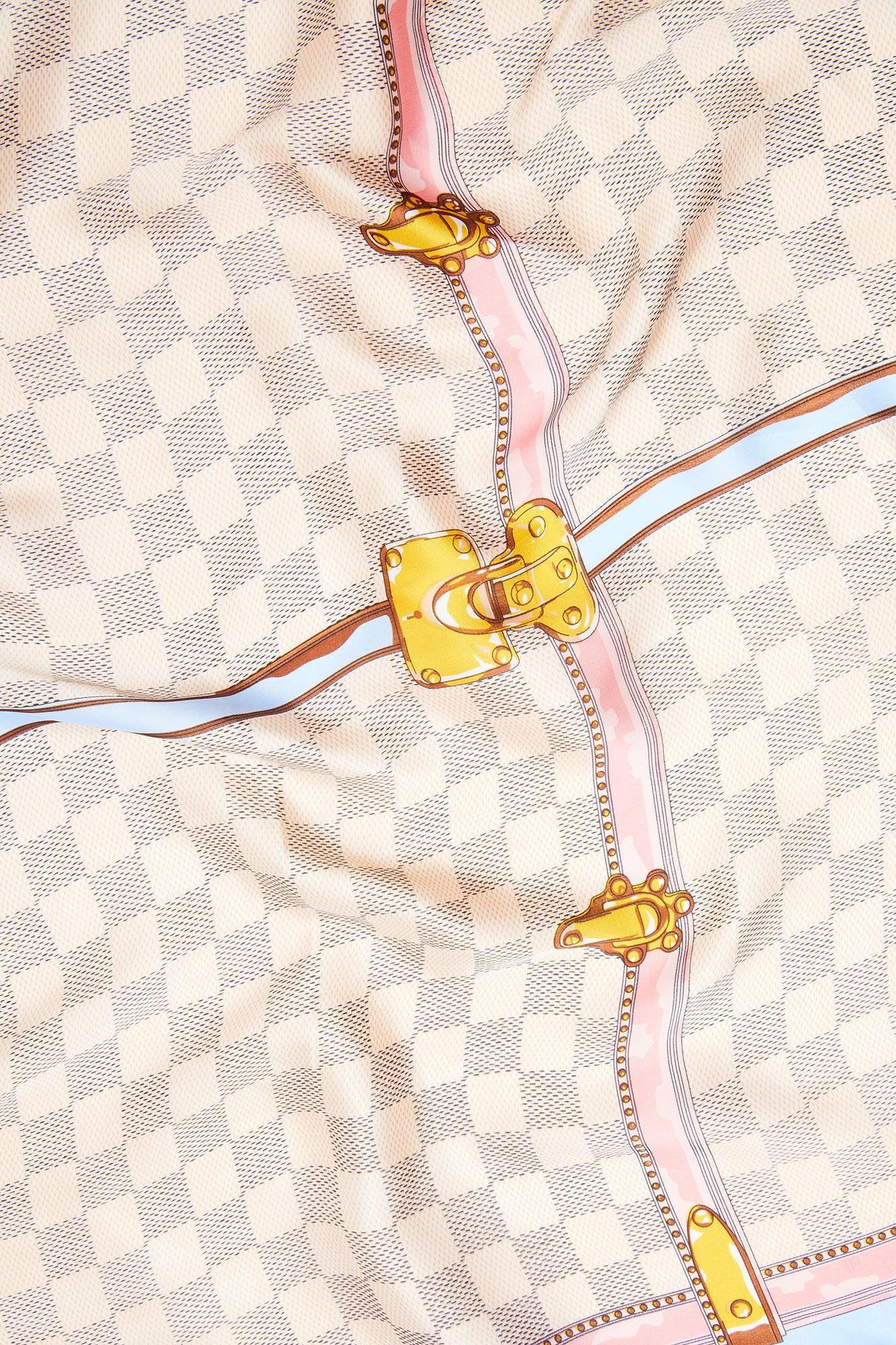 Dreamy City Head Scarf - Blue/combo Product Image