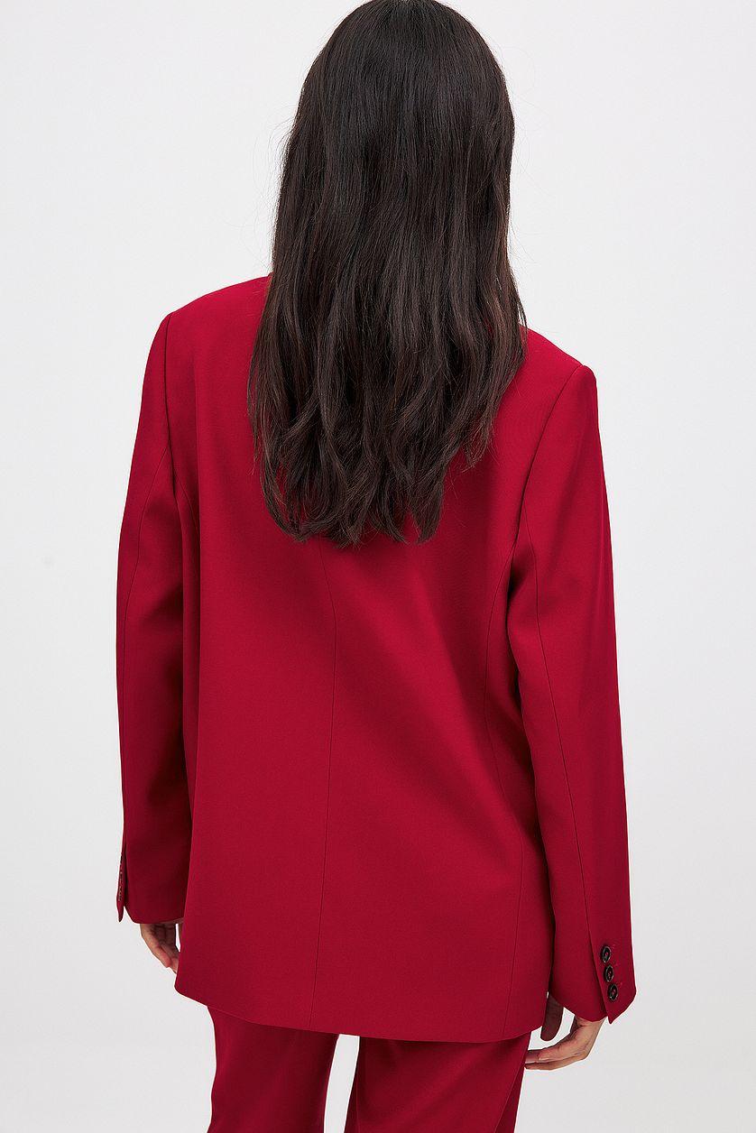 Oversized Double Breasted Blazer Product Image