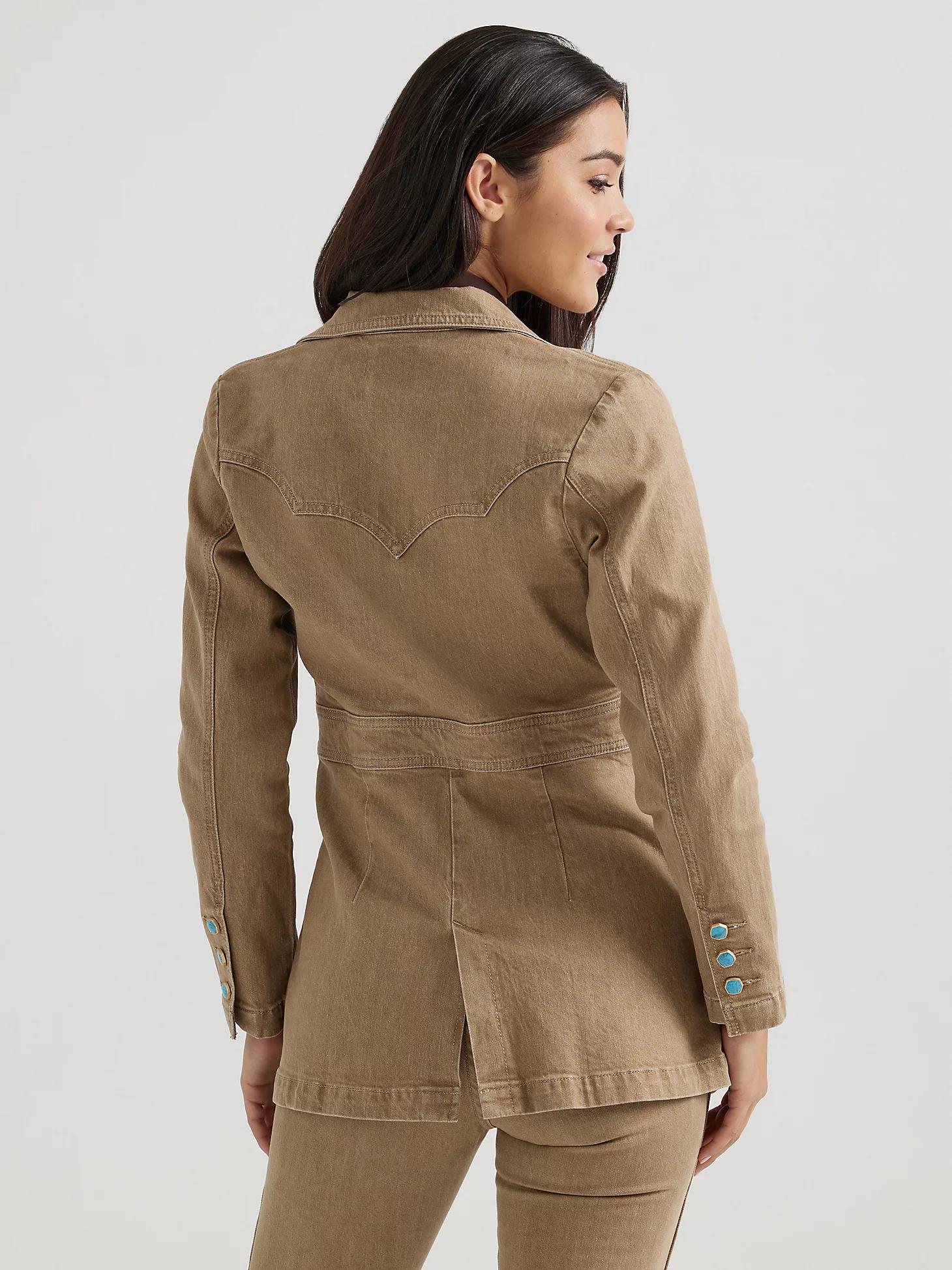 Wrangler® x Yellow Rose by Kendra Scott Fitted Blazer | Women's JACKETS & OUTERWEAR | Wrangler® Product Image