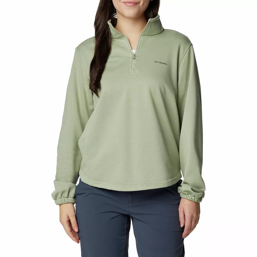 Columbia Women's Columbia Trek French Terry Half Zip Pullover- Product Image