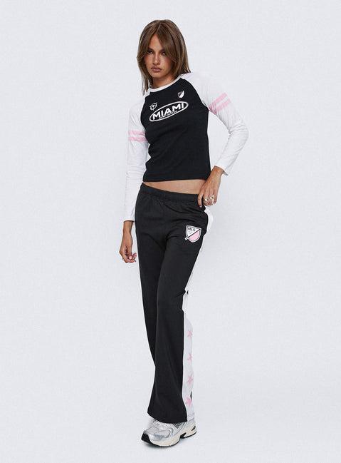 Track Star Pants Black Product Image