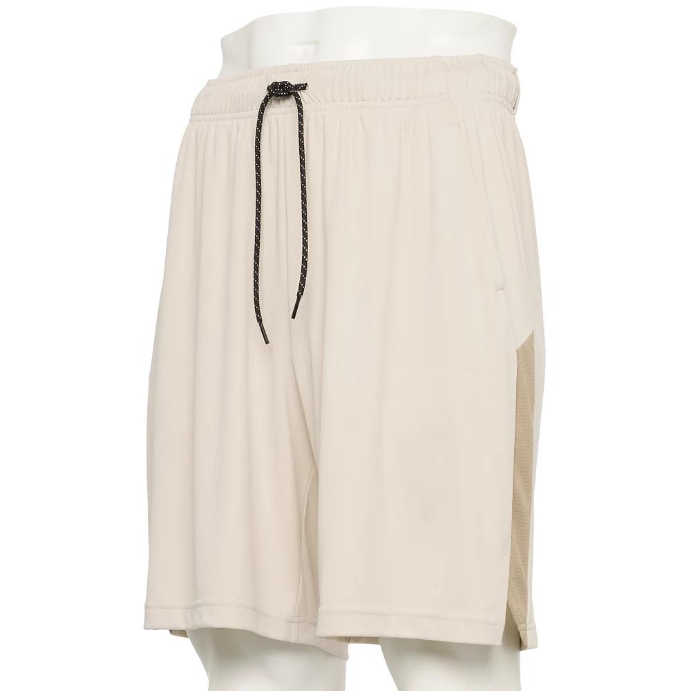 Men's Tek Gear® Adaptive 9 in. Dry Tek Shorts, Size: Small, Brown Trap Product Image