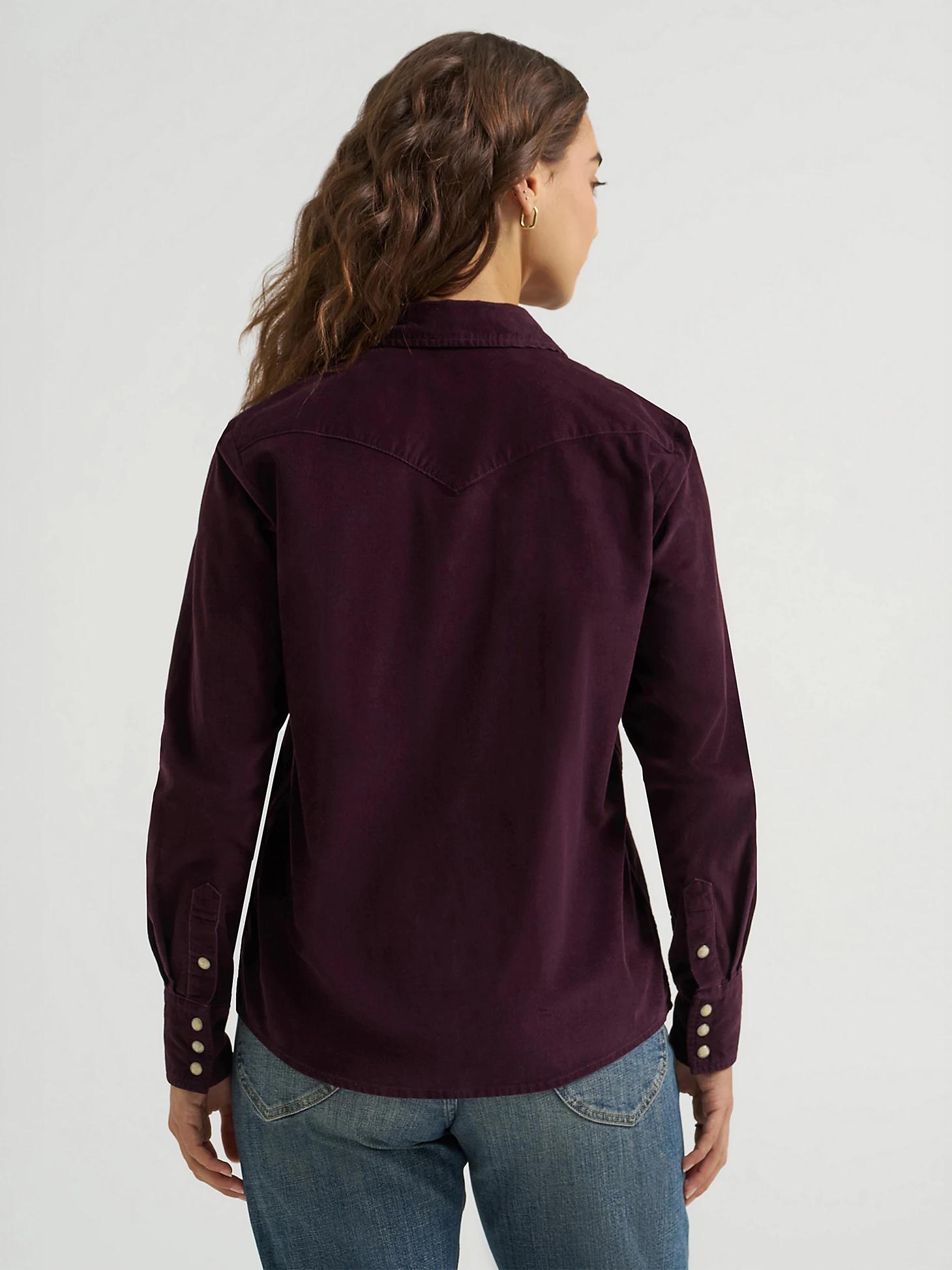 Women's Corduroy Western Snap Front Shirt | Women's Tops & Tees | Lee® Product Image