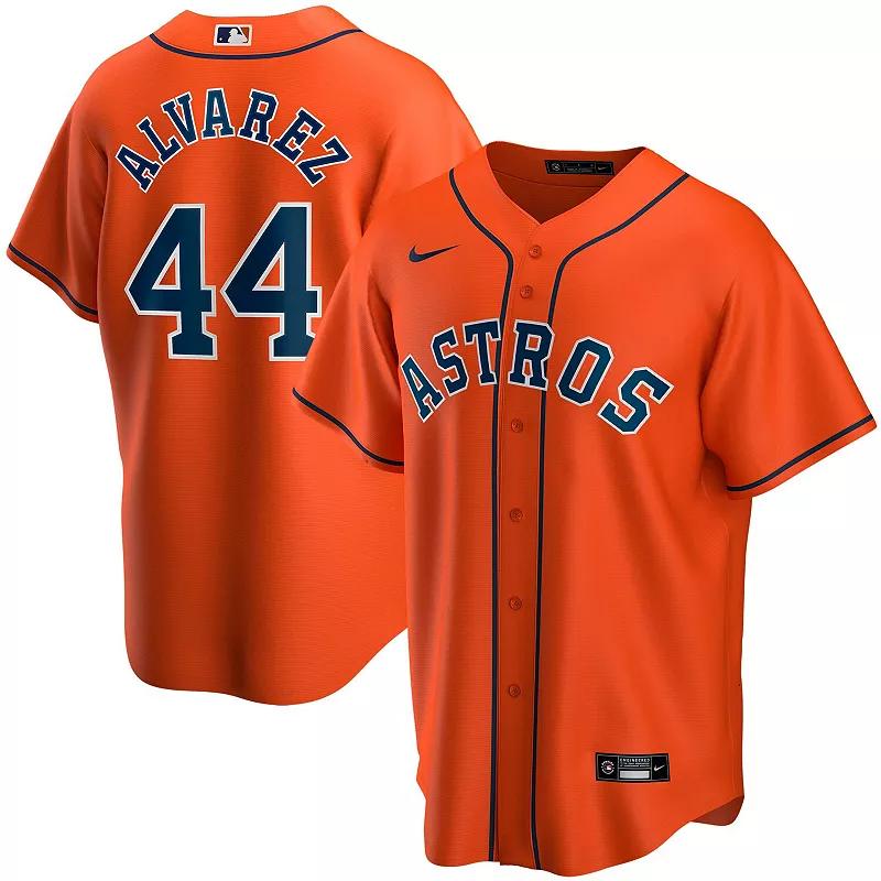 Nike Mens MLB Houston Astros (Yordan Alvarez) Replica Baseball Jersey | T770HUOAHU7-A44 Product Image