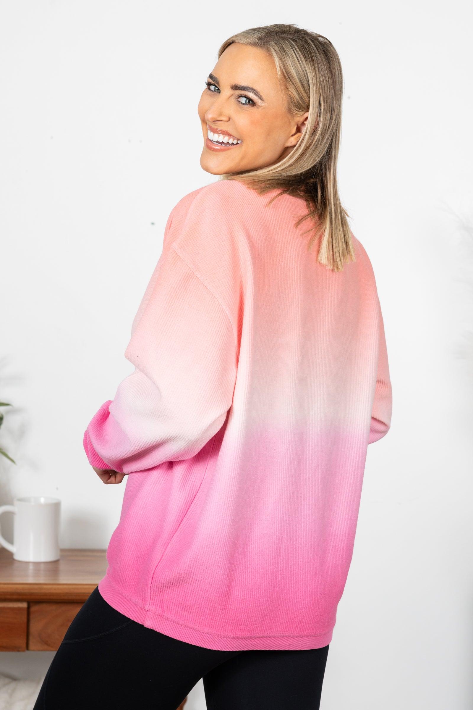 The Casual Comfort Corded Sweatshirt Product Image