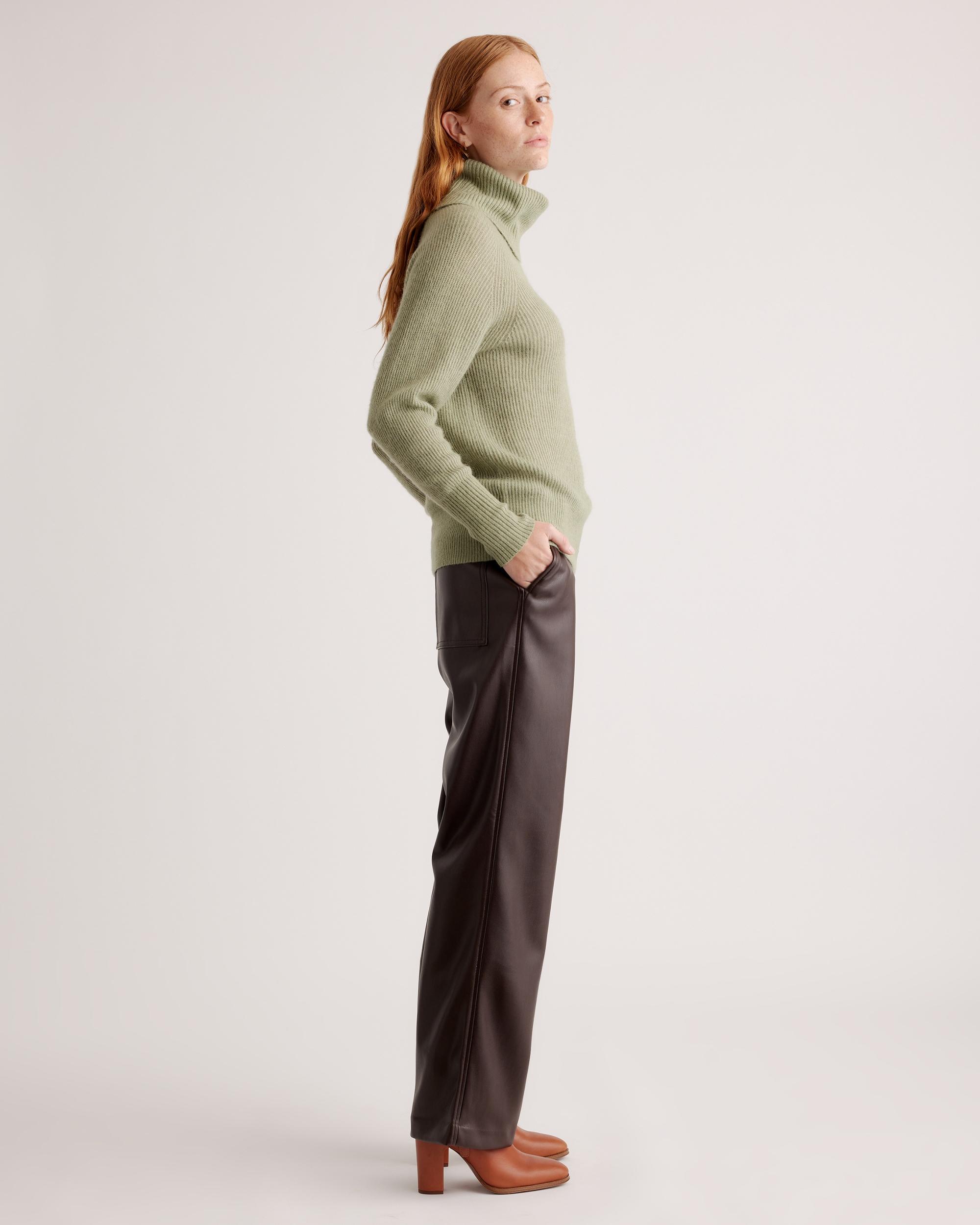 Quince | Women's Baby Alpaca-Wool Turtleneck Sweater Product Image
