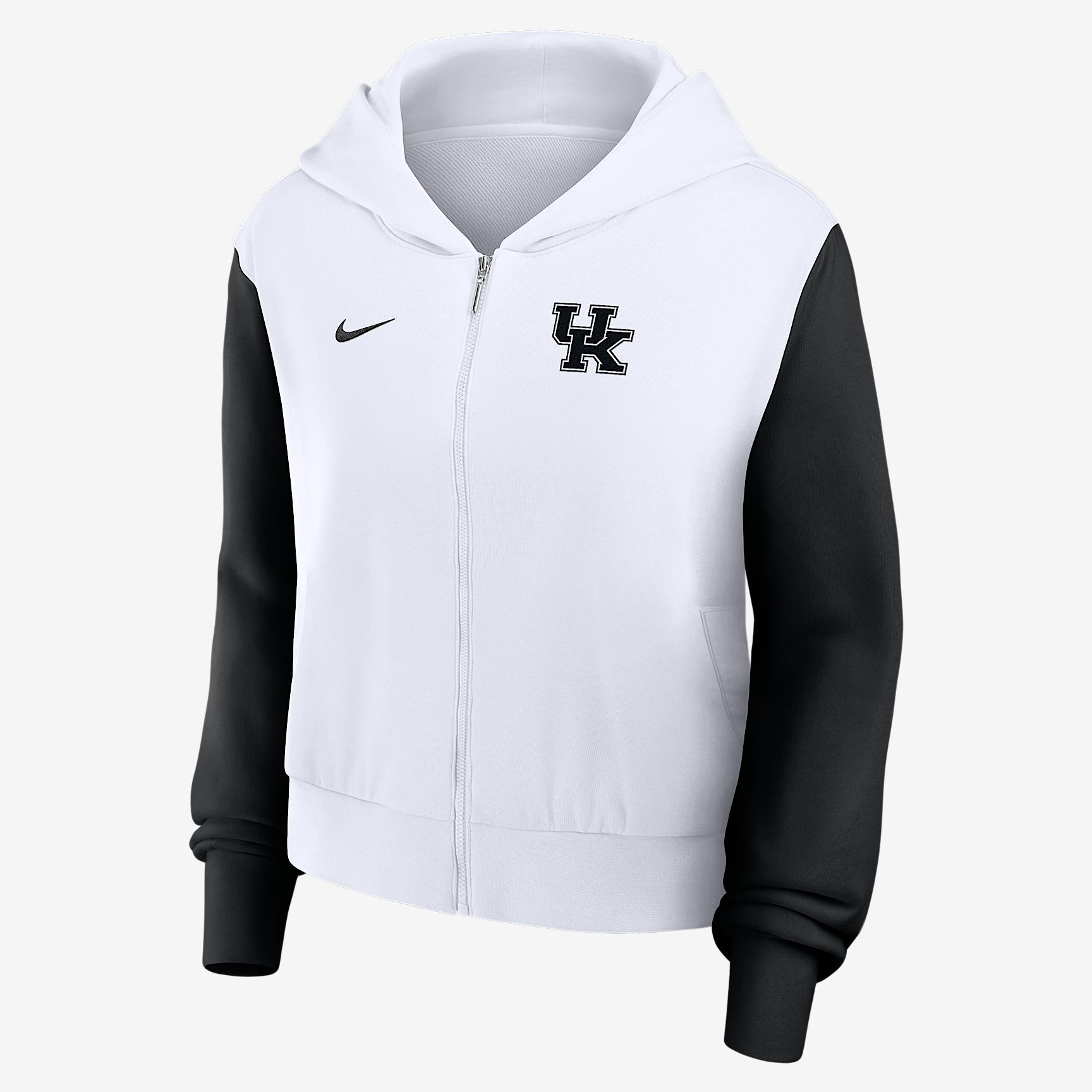 Kentucky Athletic Prep Colorblocked Script Womens Nike Womens College Full-Zip Hoodie | 035D064NNKY-DPD Product Image