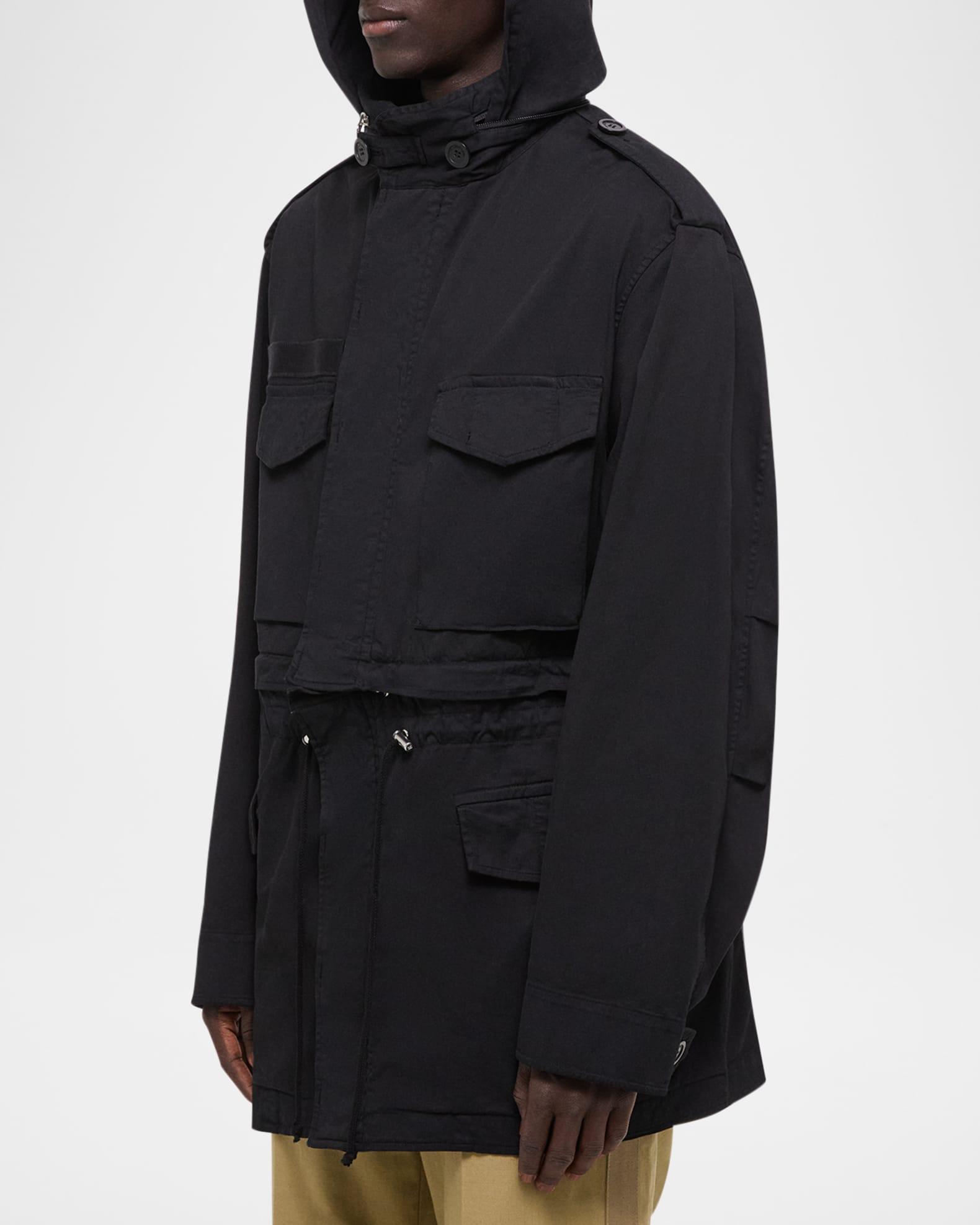 Men's Field Jacket with Stowaway Hood Product Image