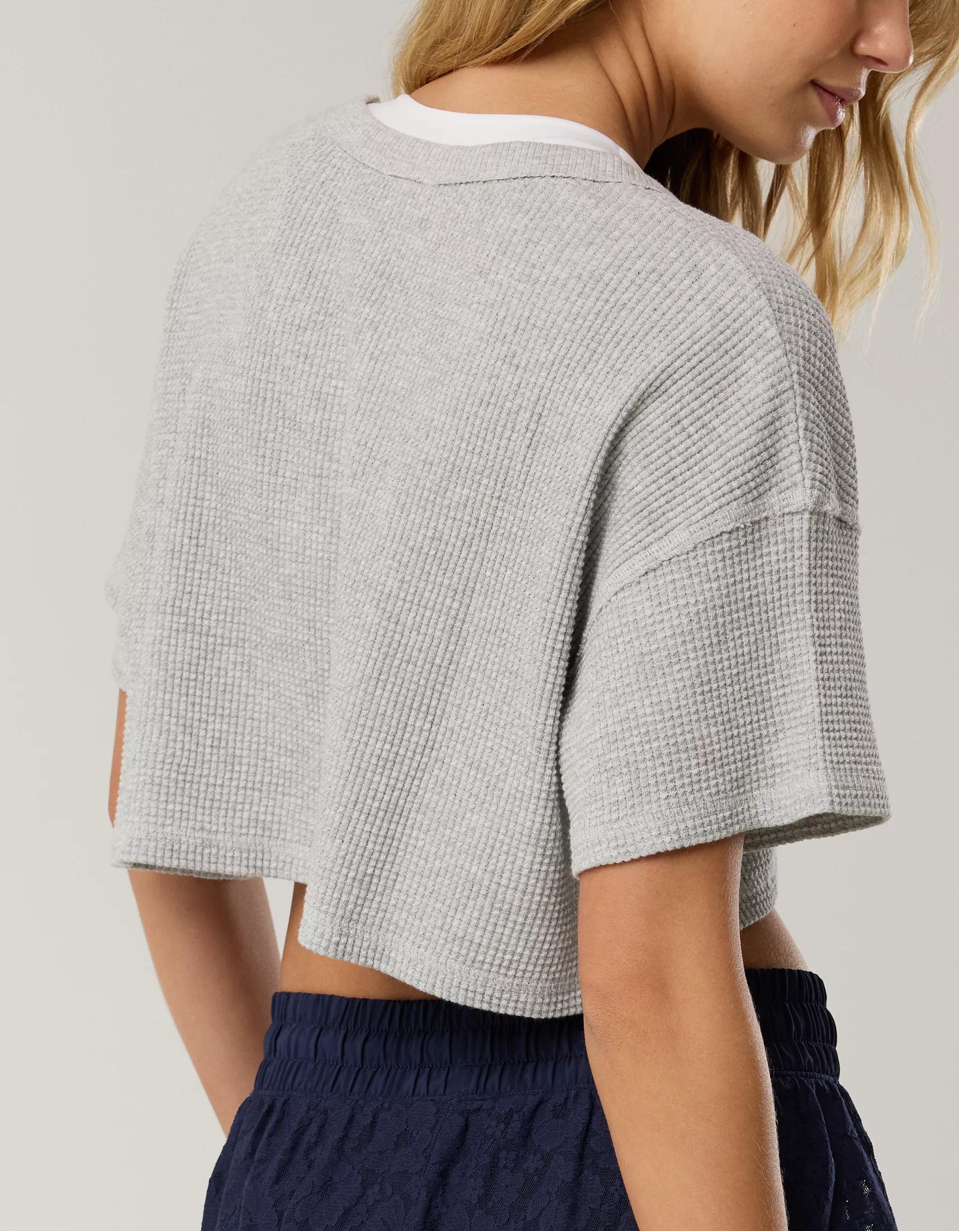 OFFLINE By Aerie Wow! Waffle Scoop T-Shirt Product Image