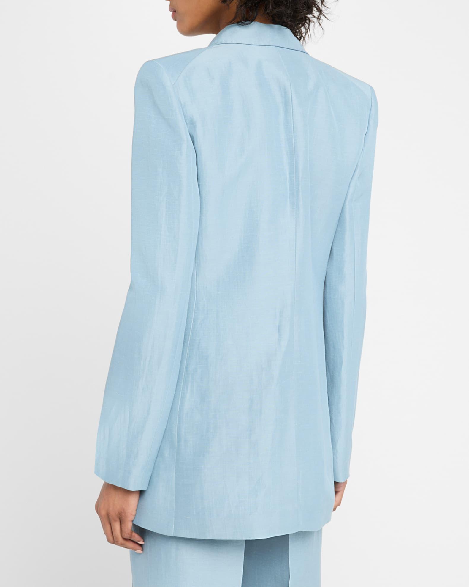 Elongated Pick Stitch Blazer Product Image