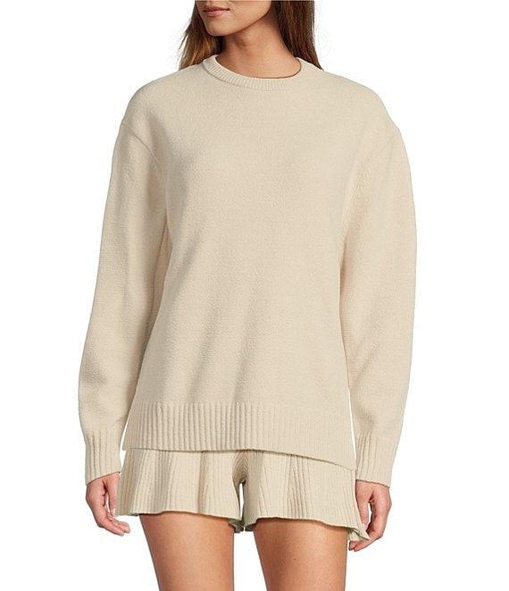 UGG Jodee Cozy Knit Lite Flowy High Waisted Coordinating Lounge Shorts Product Image