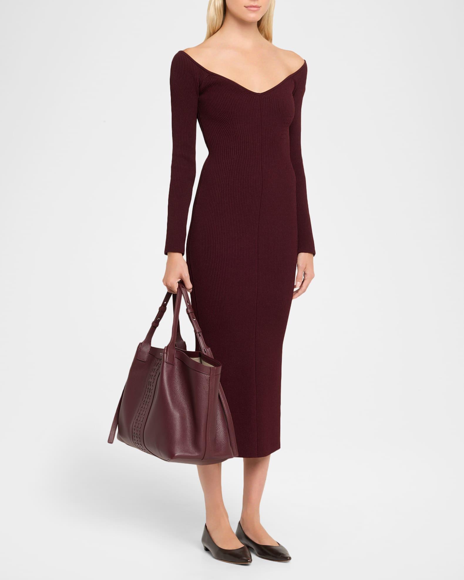 Secret Cachemire Leather Tote Bag Product Image