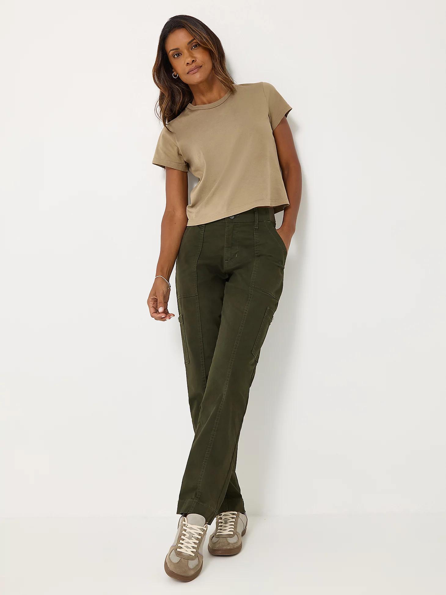 Women's Ultra Lux Comfort with Flex-to-Go Loose Utility Pant | Women's Pants | Lee® Product Image