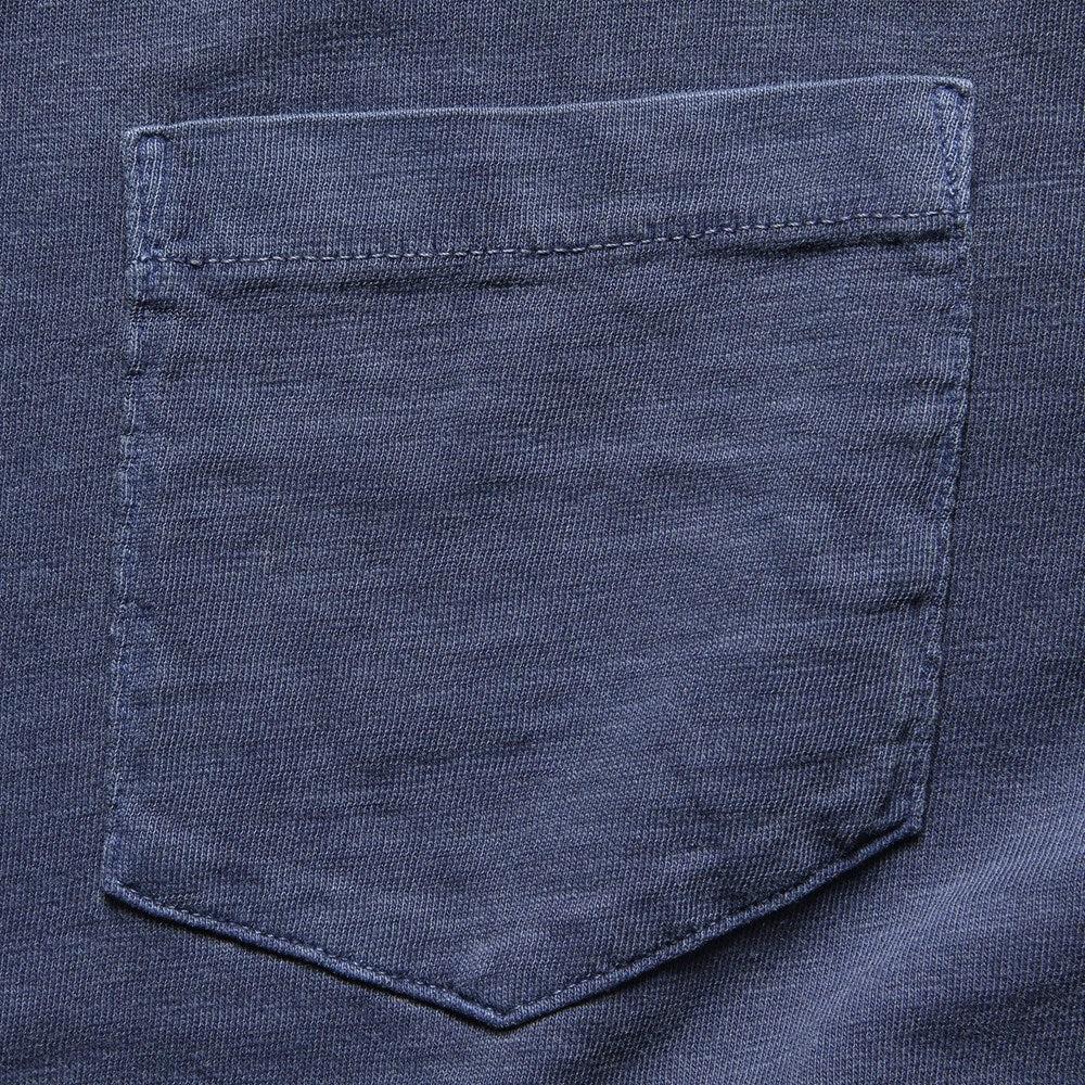 Garment Dyed Pocket Tee - Navy Product Image