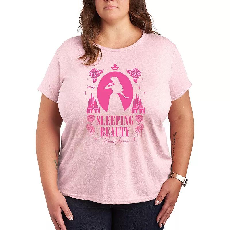 Disney's Sleeping Beauty Plus Graphic Tee, Women's,  Product Image