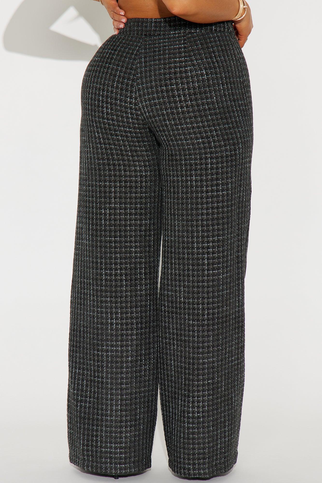 Shantay Tweed Pant - Black Product Image