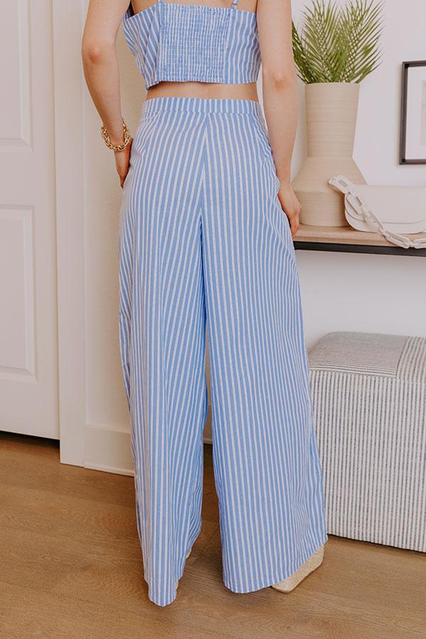 Dockside Dreams High Waist Stripe Pants Product Image