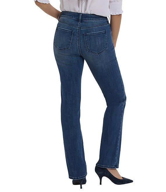 NYDJ Marilyn High Rise Straight Leg Jeans Product Image