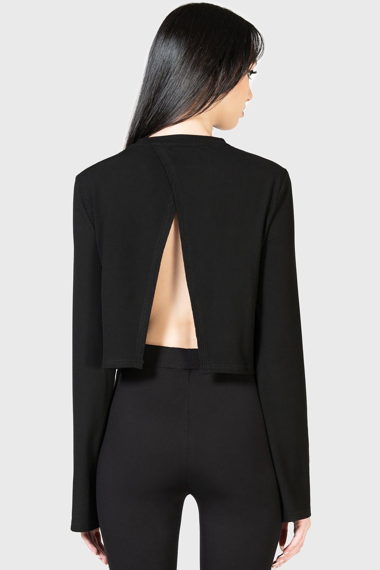 Haunted Affirmations Long Sleeve Top Female Product Image