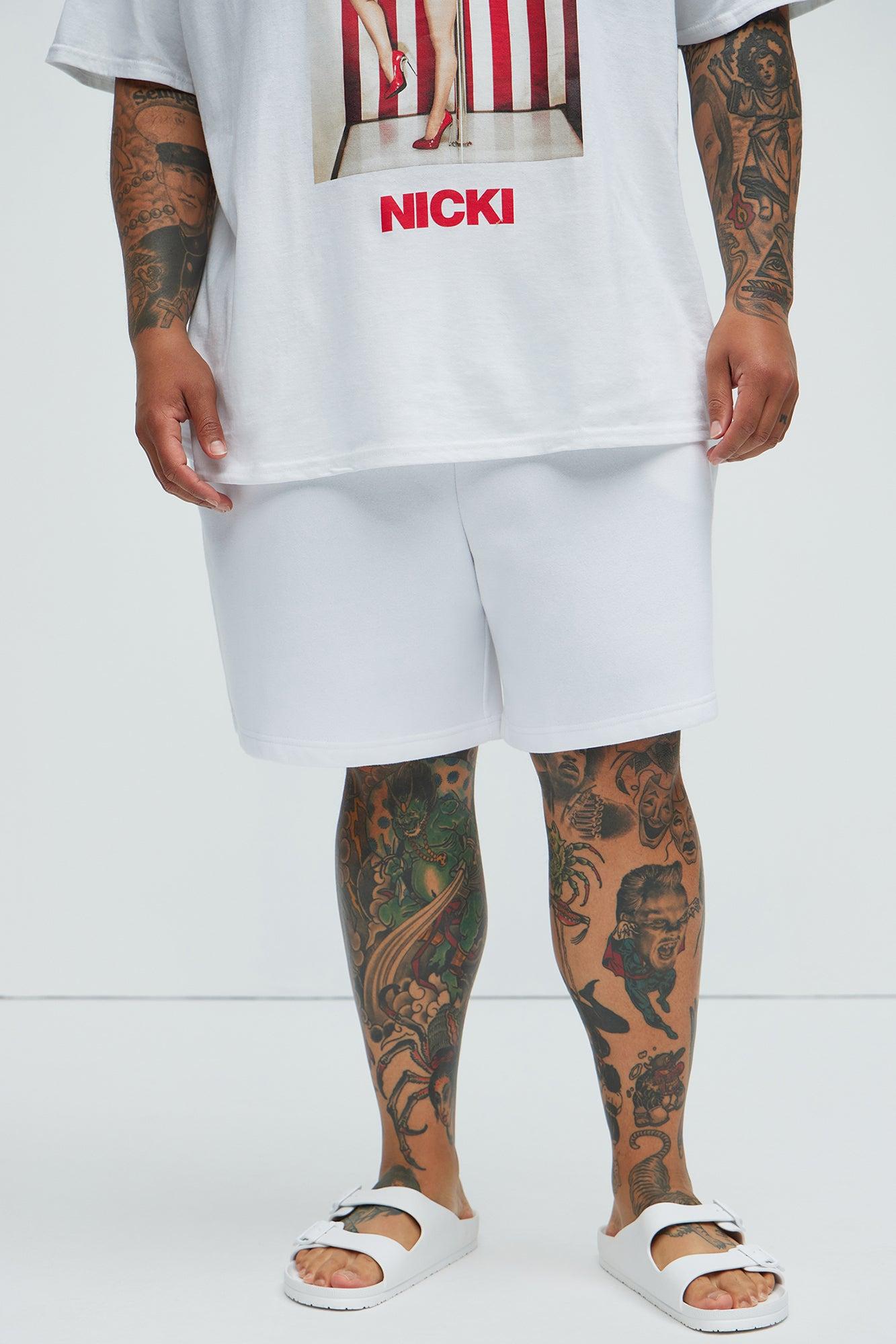 Tyson Sweatshort - White Product Image