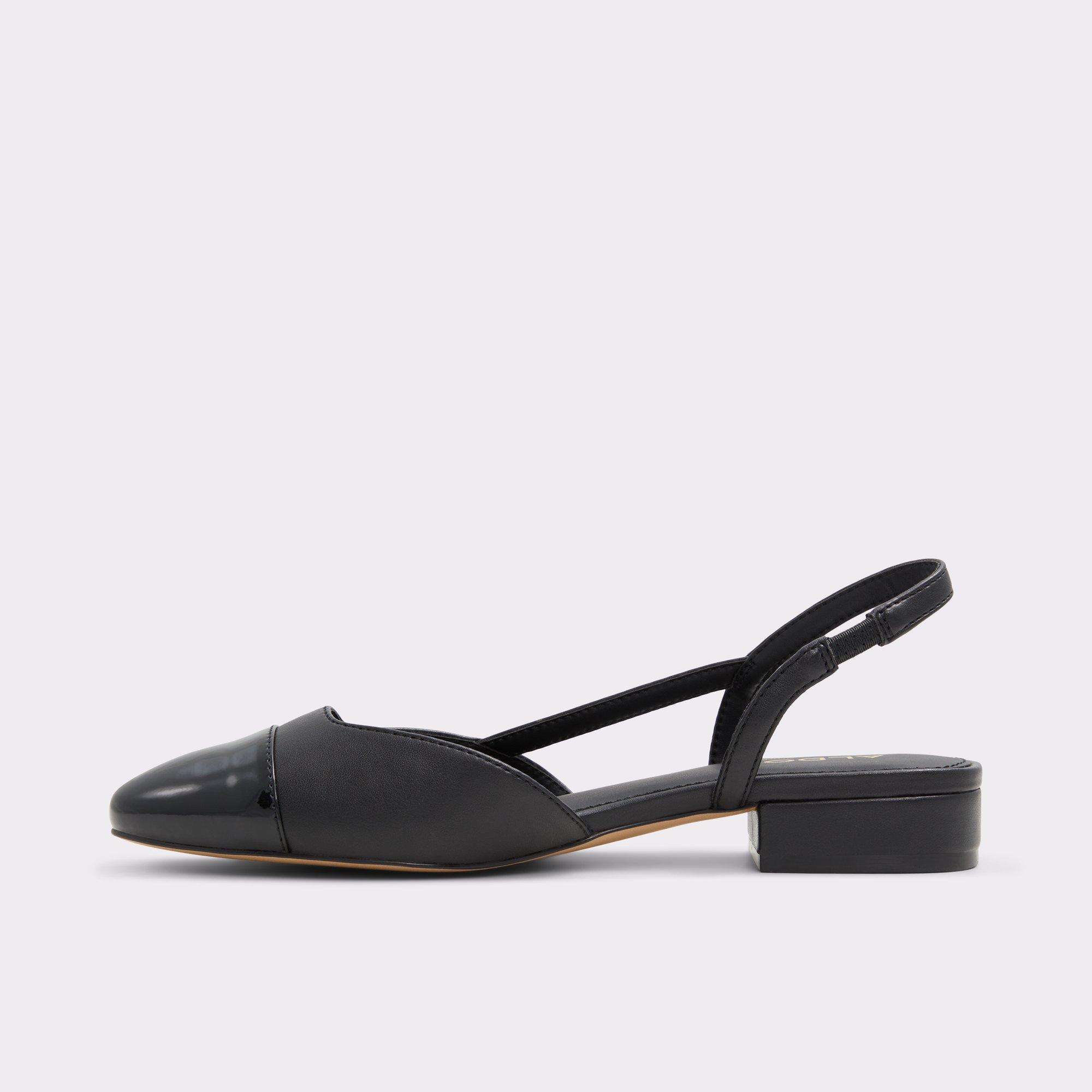 Clementinne Black Synthetic Smooth Women's Ballet Flats | ALDO US Product Image