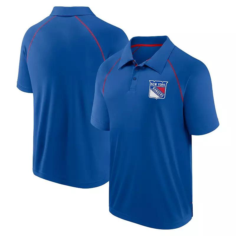 Mens Fanatics Houston Astros Strong Alone Raglan Polo Blue Product Image