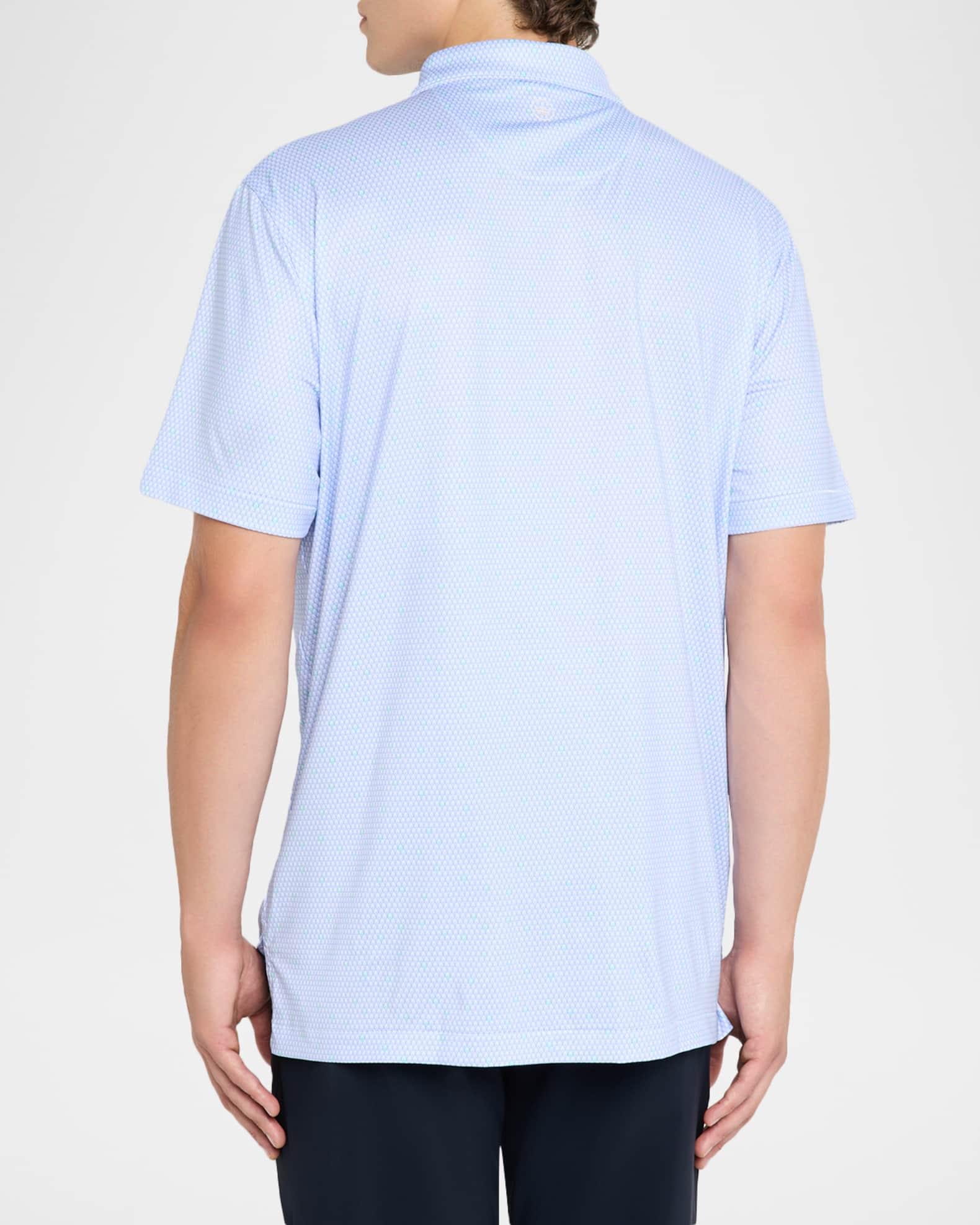 Men's Geo Skull Performance Jersey Polo Product Image