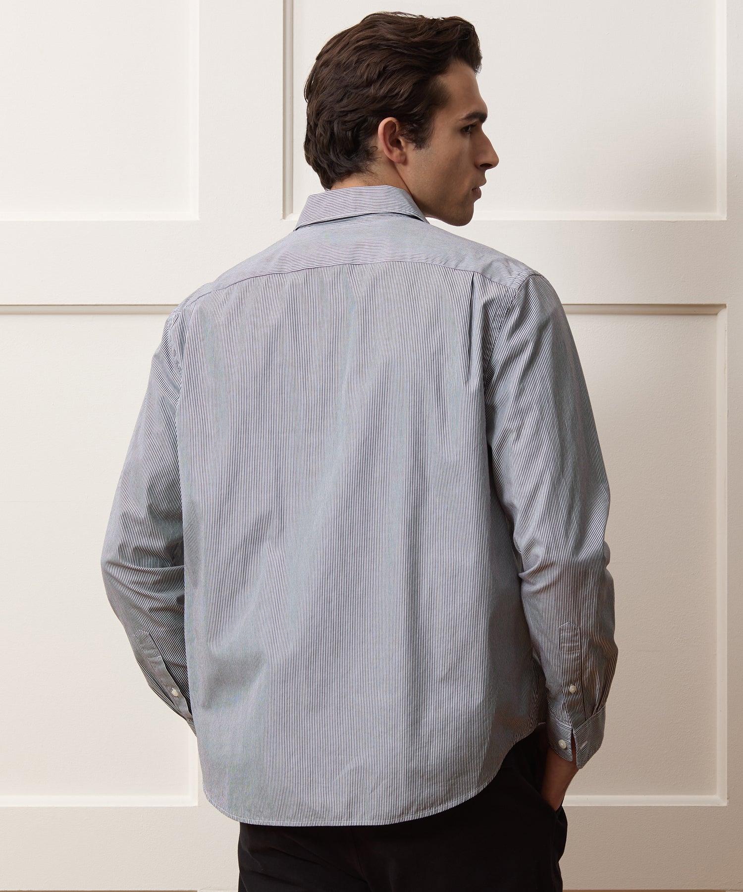 Welt Pocket Poplin Big Shirt Product Image