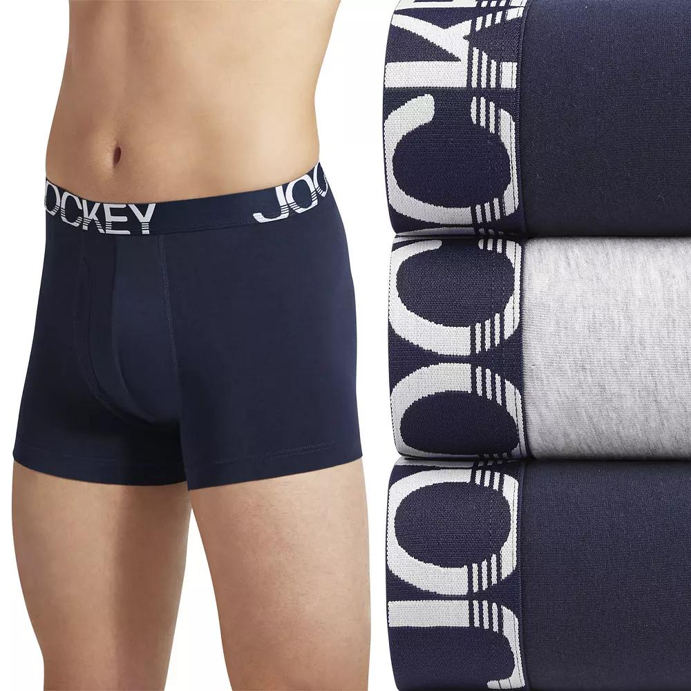 Men's Jockey® 3-Pack ActiveStretch™ 4" Boxer Brief,  Product Image