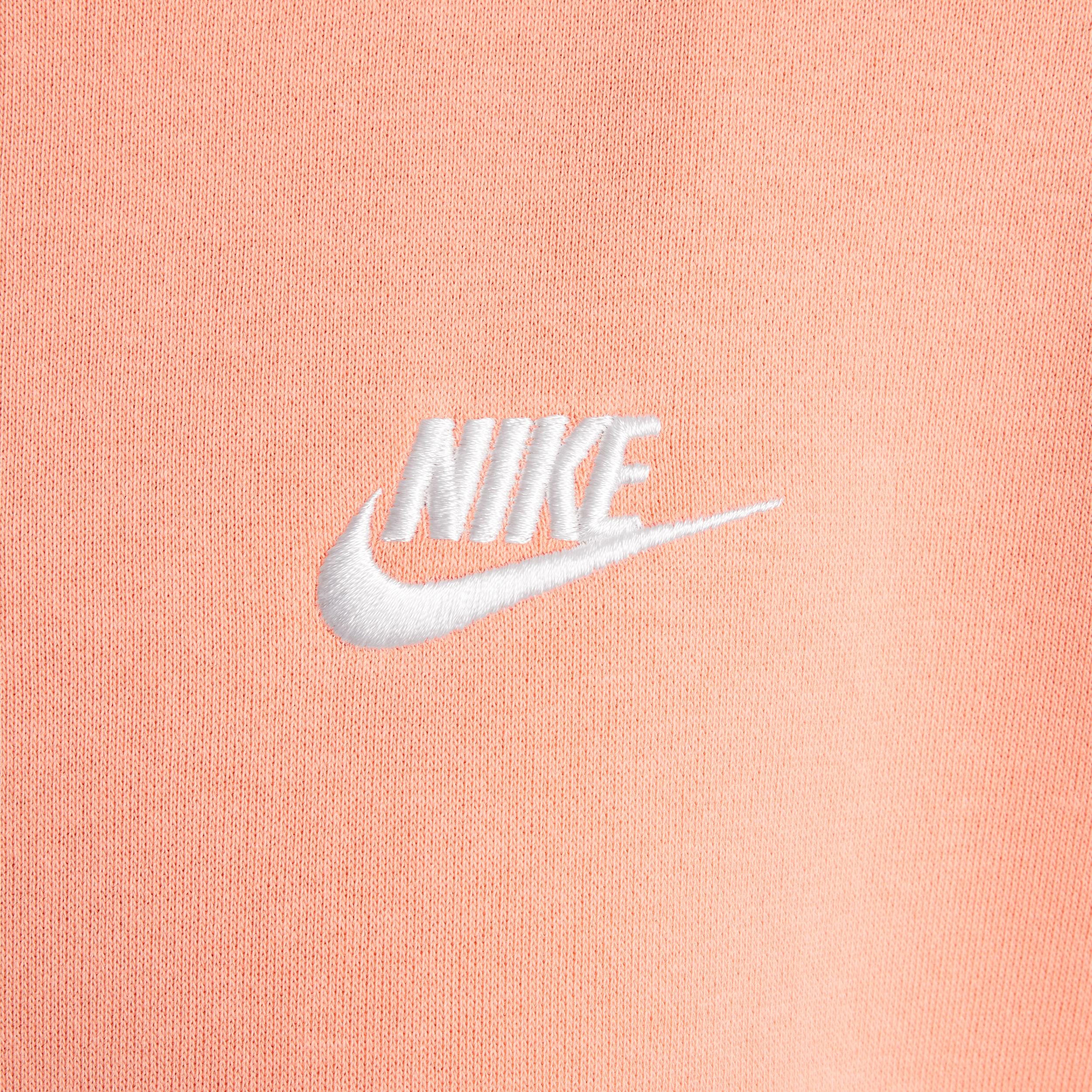 Unisex Nike Sportswear Club Fleece Girls Boxy Crew-Neck Sweatshirt | FZ9244-844 Product Image