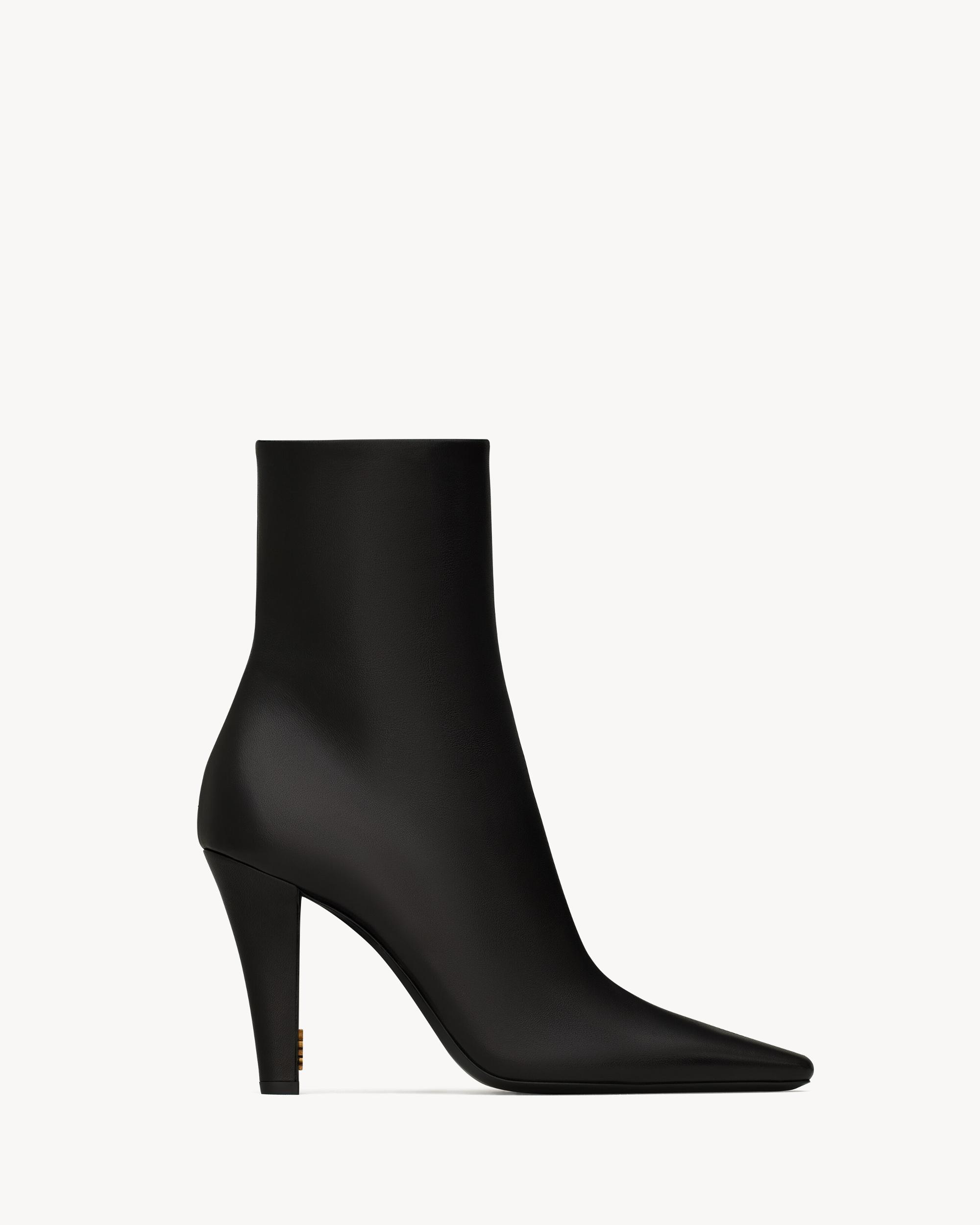 JILL booties in smooth leather Product Image