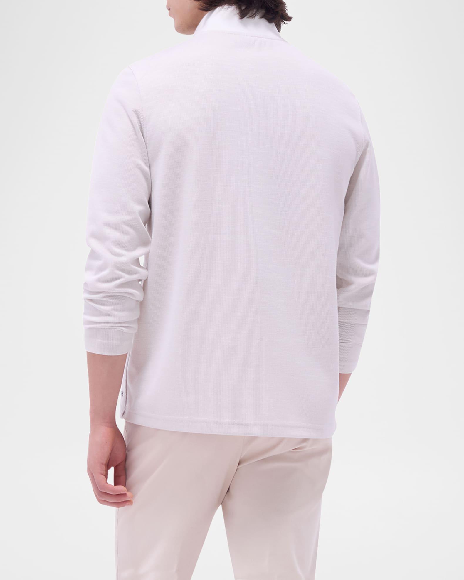 Men's Long-Sleeve Quarter-Zip Knit Sweater Product Image