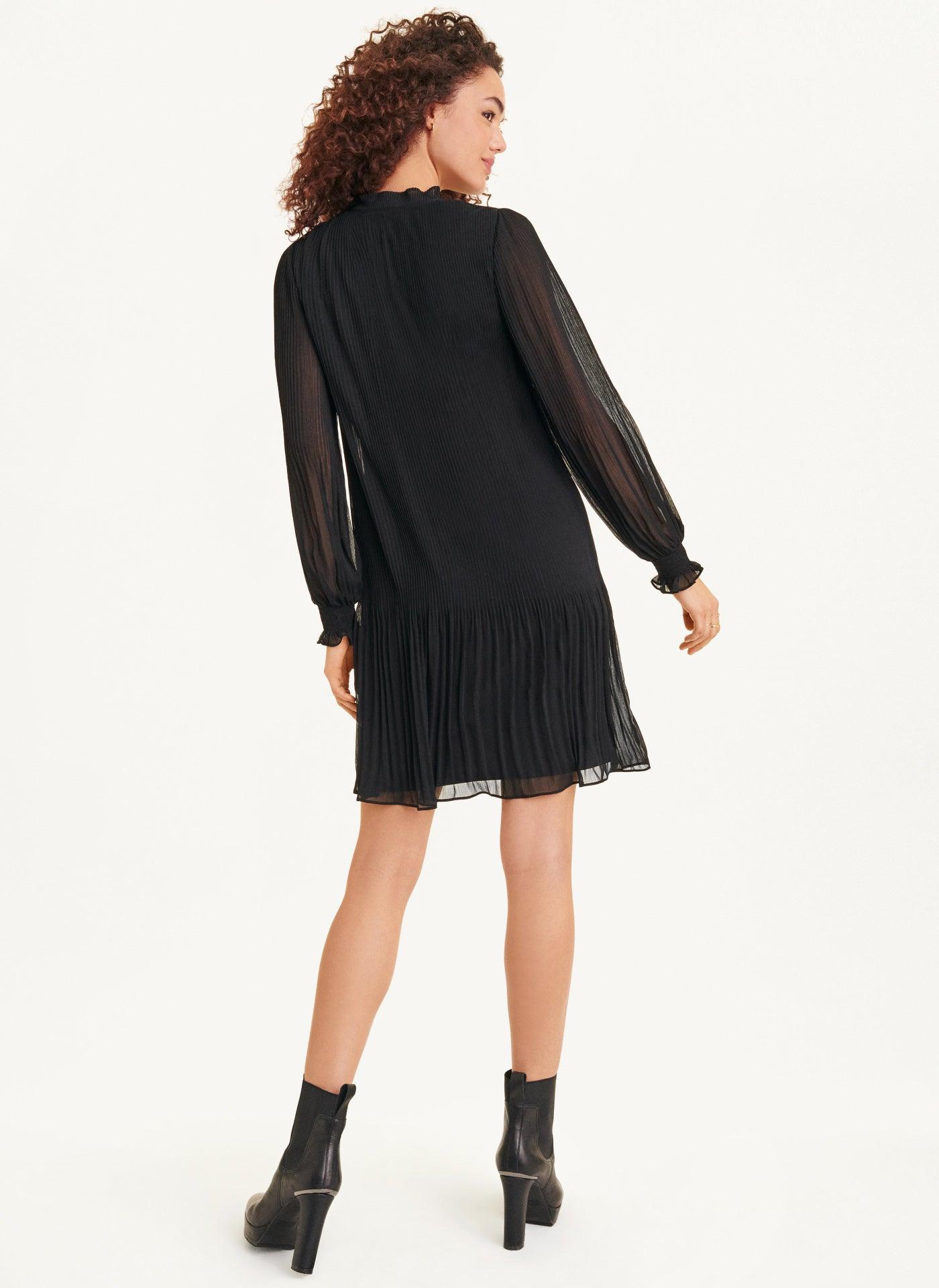 Pleated A Line Dress Product Image