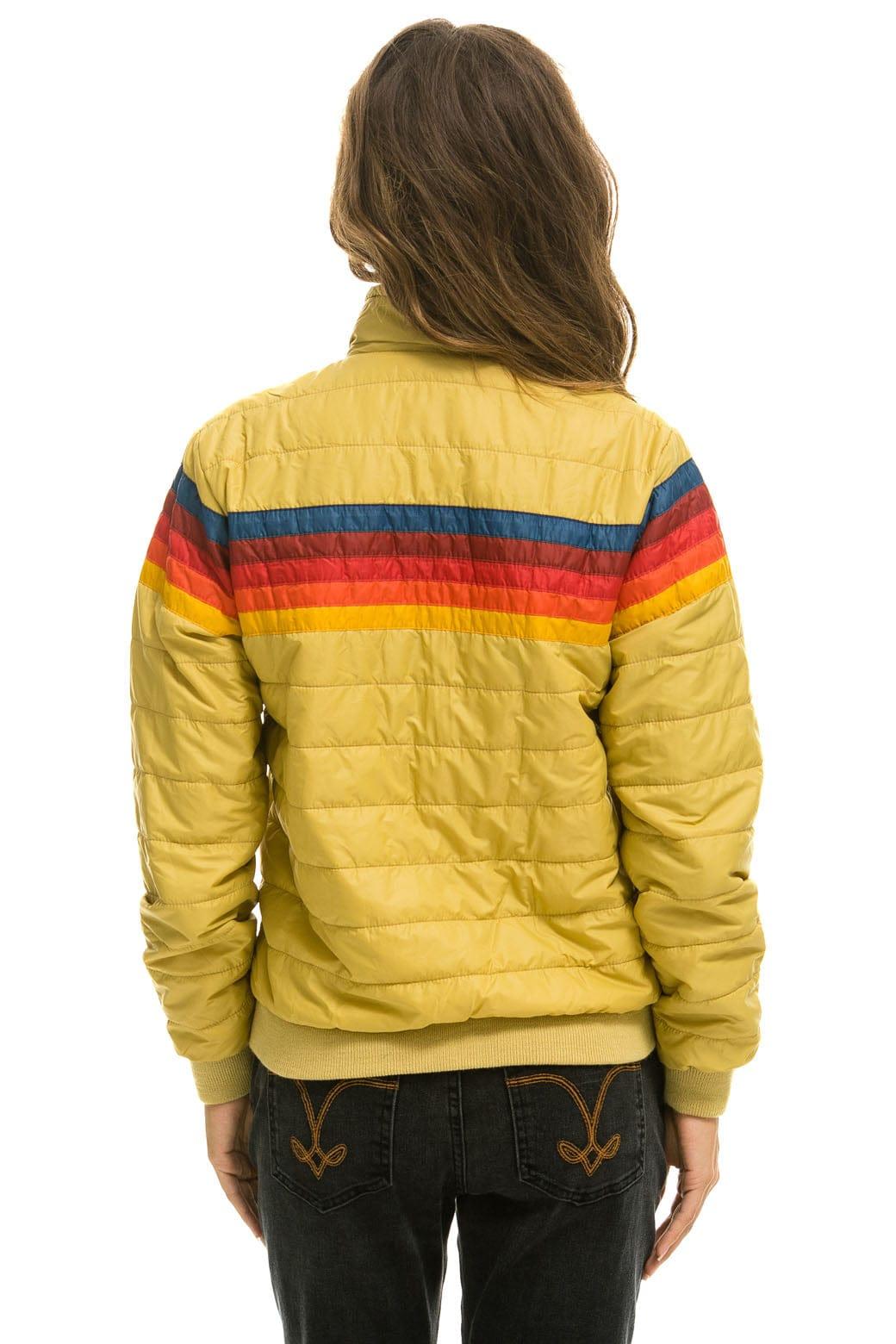 5 STRIPE JACKET -  KHAKI Female Product Image