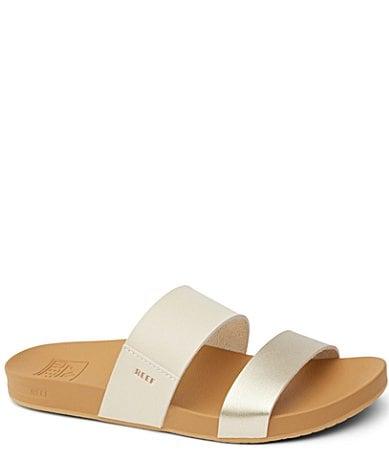Reef Womens Cushion Bounce Vista Double Strap Slide Sandals Product Image