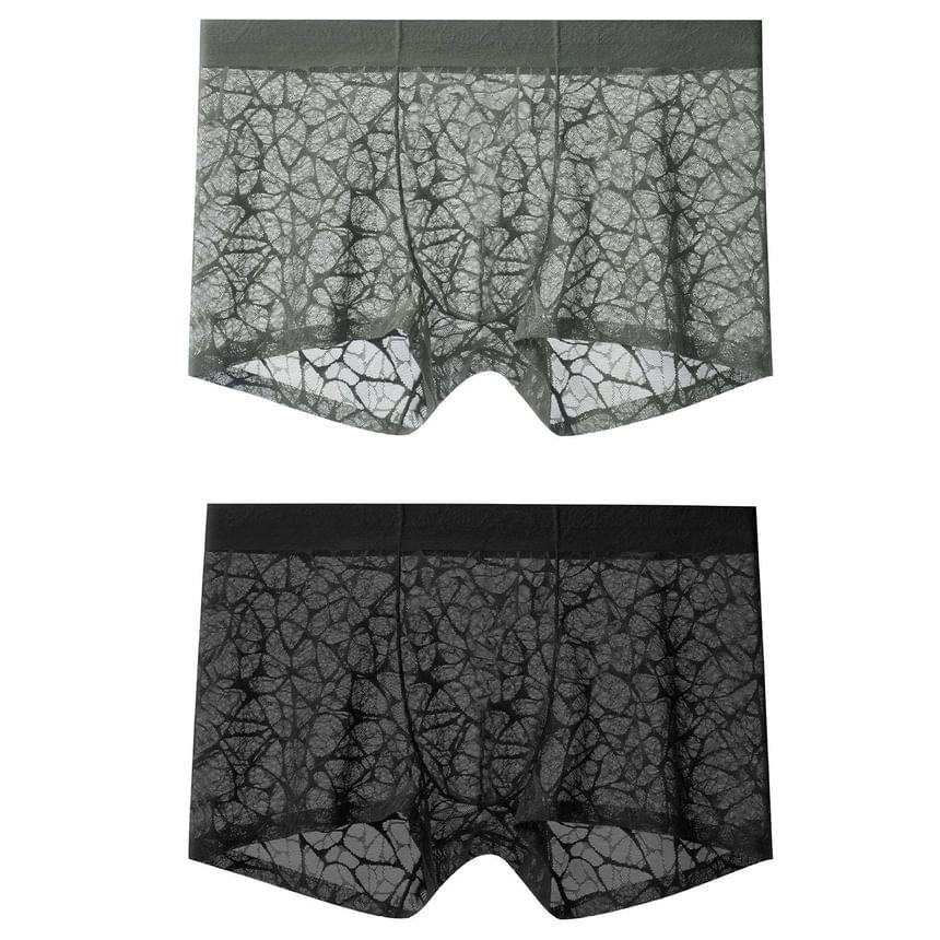 Lace Boxer Brief / Set Product Image
