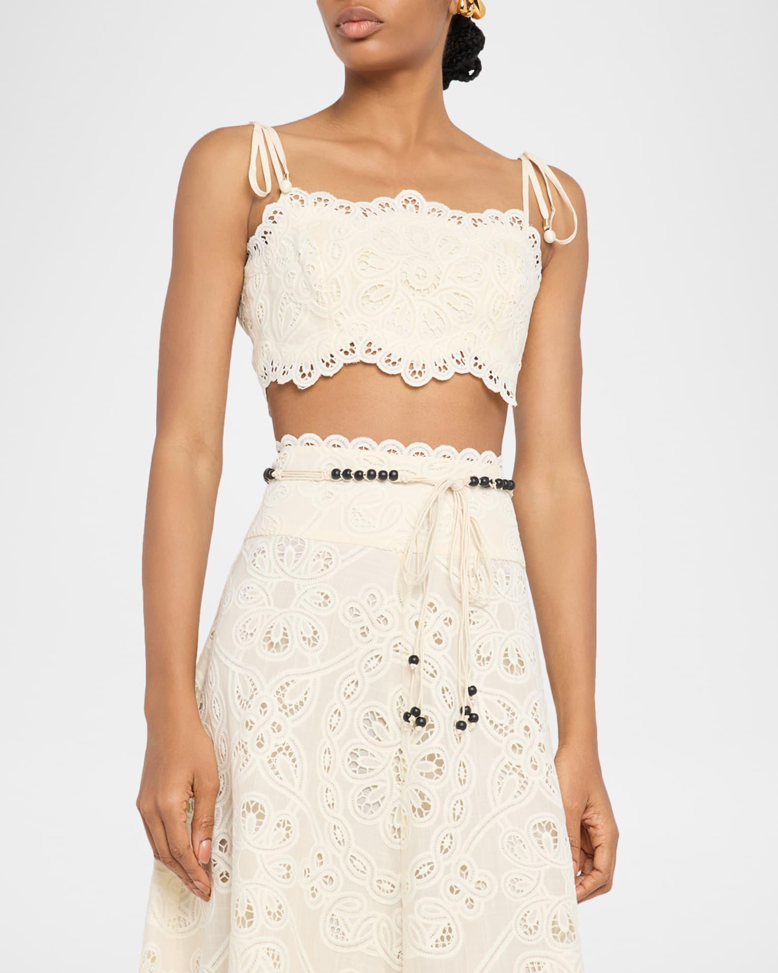 Rhiannon Embroidered Tie Bodice Product Image